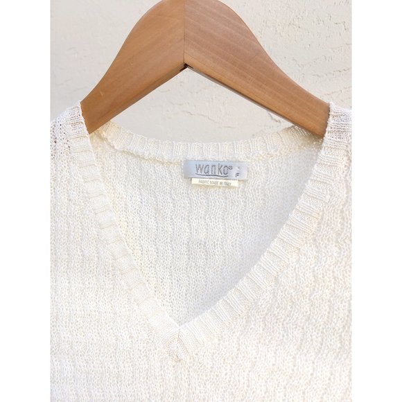 Italian Yarn Textured Sweater (S) - Picture 3 of 5